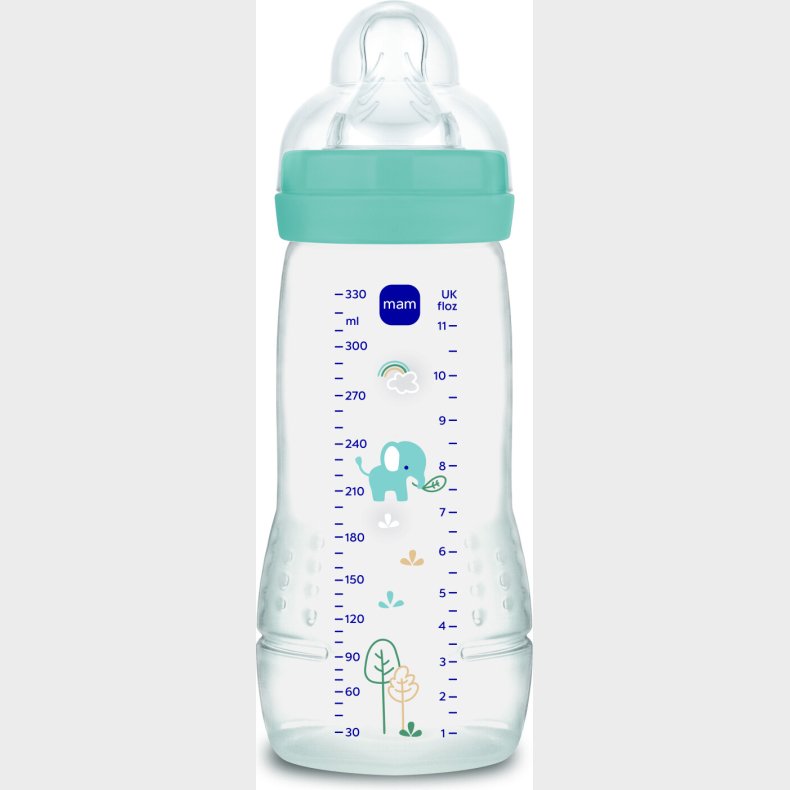 Mam - Easy Active Sutteflaske - Blue - 330ml
