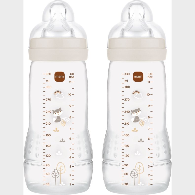Mam - Easy Active Sutteflaske - Neutral - 330 Ml