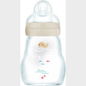 Mam - Feel Good Glas Sutteflaske - Neutral - 170 Ml