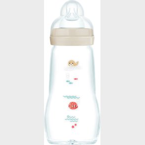 Mam - Feel Good Glas Sutteflaske - Neutral - 260 Ml