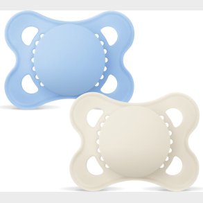 Mam - Orig Silk Pacifiers - Blue - 0-6 Months