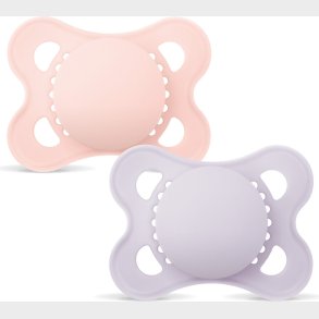 Mam - Orig Silk Pacifiers - Pink - 0-6 Months