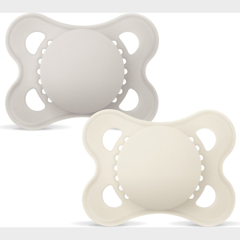 Mam - Original Natural Rubber Pacifiers - Neutral - 0-6 Months