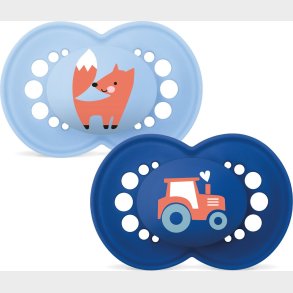 Mam - Original Silk 6-16m 2p Box V - Blue