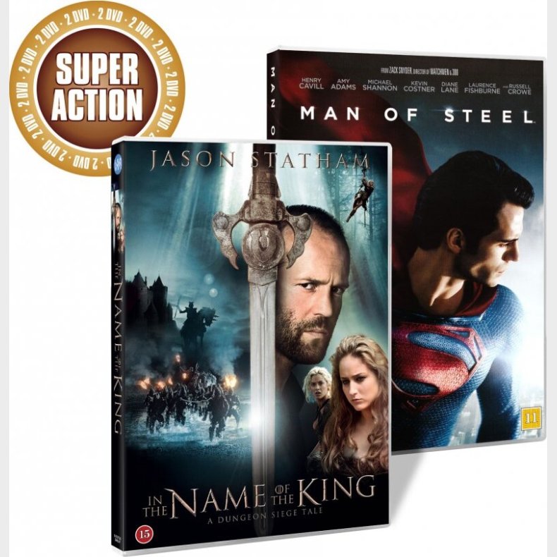 Man Of Steel // In The Name Of The King - DVD - Film