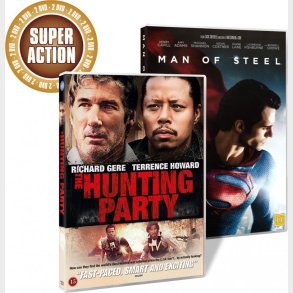 Man Of Steel // The Hunting Party - DVD - Film