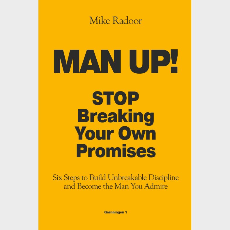 Man Up - Mike Radoor - English Book