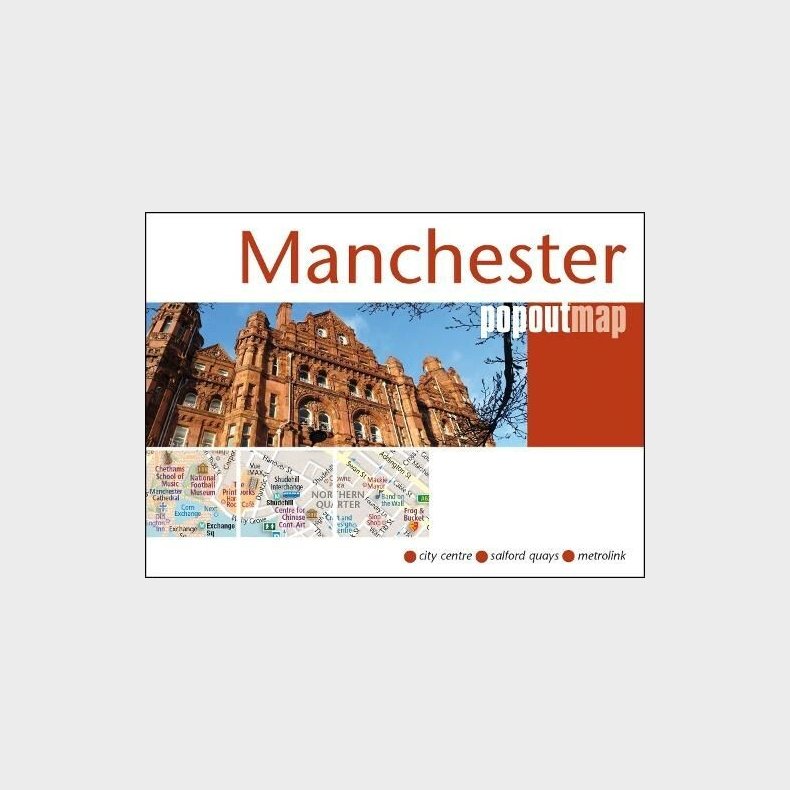 Manchester Popout Map - Popout Map - English Book