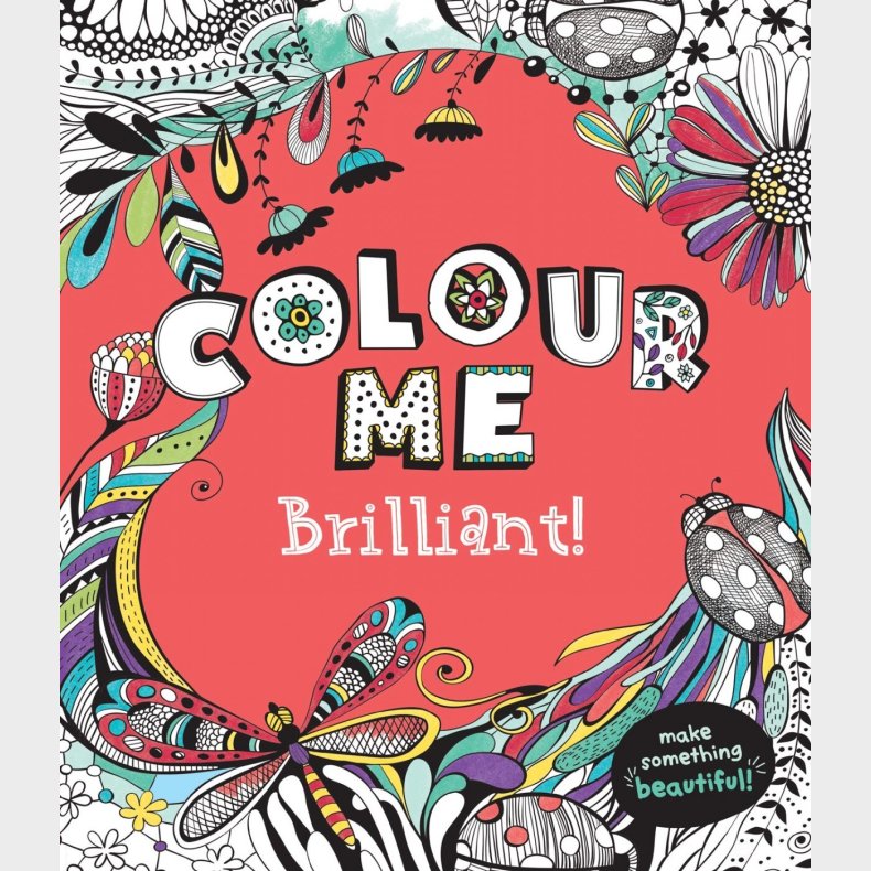 Mandala Malebog Colour Me - Alligator - Bog