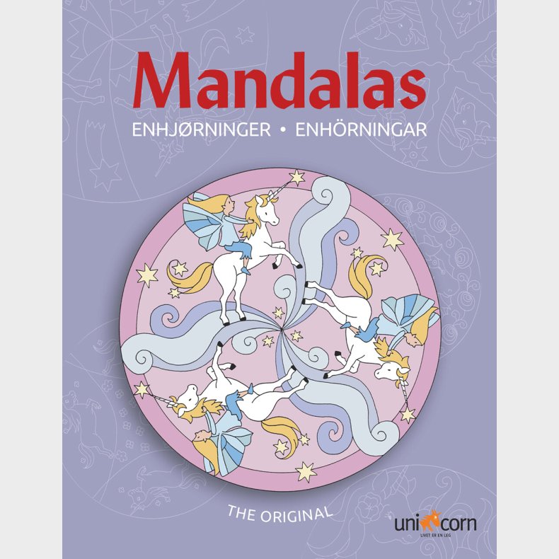 Mandalas Med Enhj�rninger - Bog