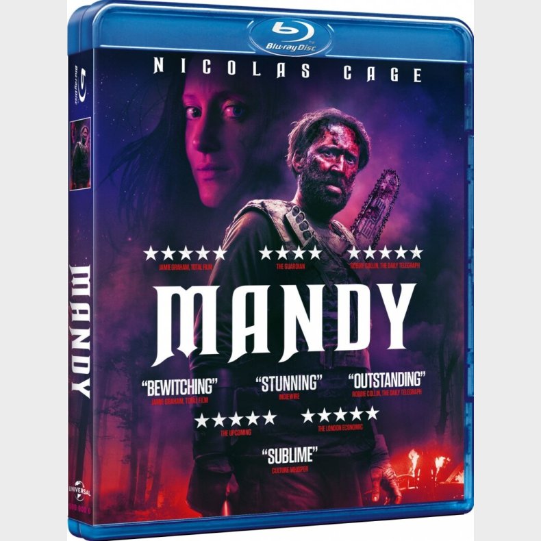 Mandy - Nicolas Cage - 2018 - Blu-Ray