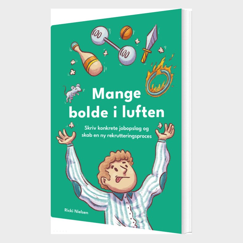 Mange Bolde I Luften - Ricki Nielsen - Bog