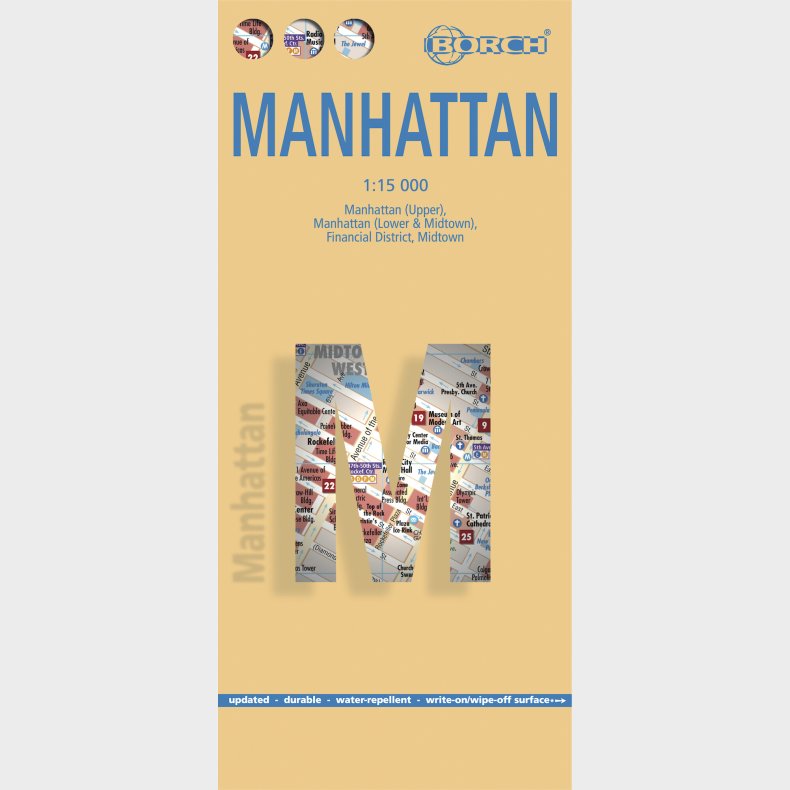 Manhattan - Borch Maps  - English book
