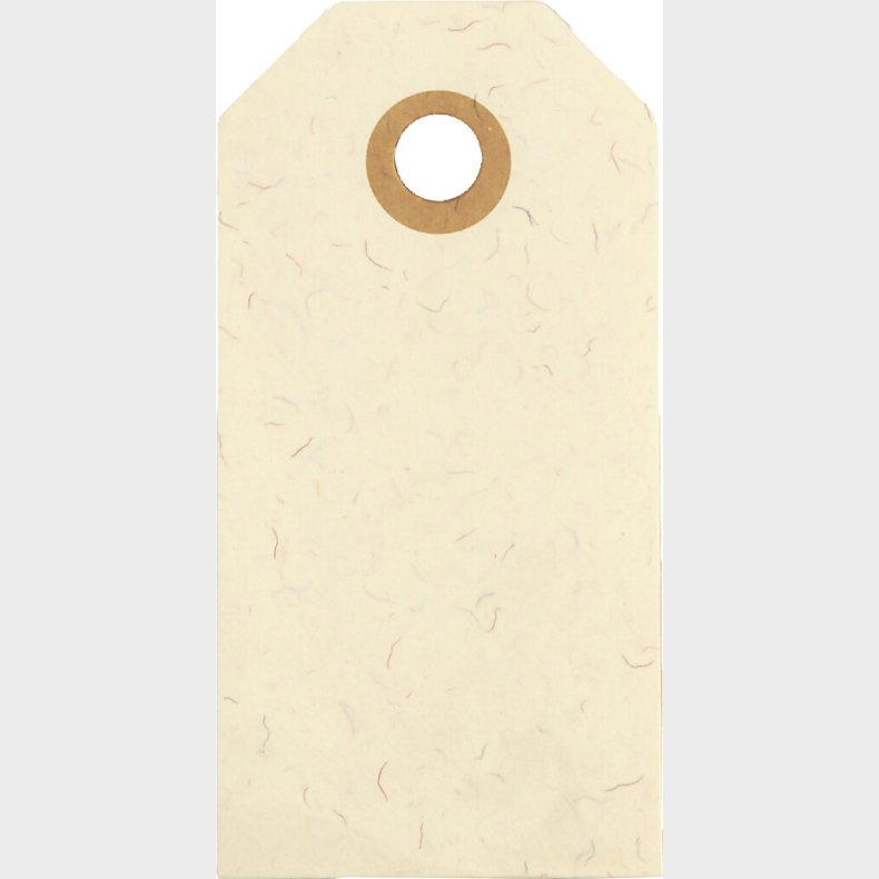 Manillamrker - Str. 4x8 Cm - 250 G - Creme - 20 Stk.