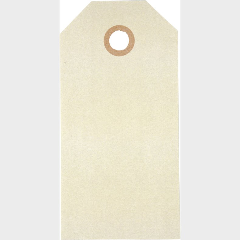 Manillamrker - Str. 5x10 Cm - 250 G - Creme - 20 Stk.