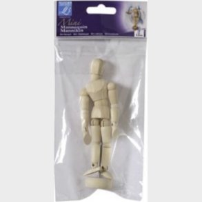 Modeldukke I Tr� - Lefranc Bourgeois - 13 Cm