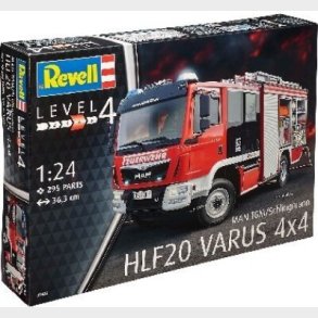 Revell - Man Tgm Schlingmann Brandbil Byggest - 1:24 - Level 4 - 07452