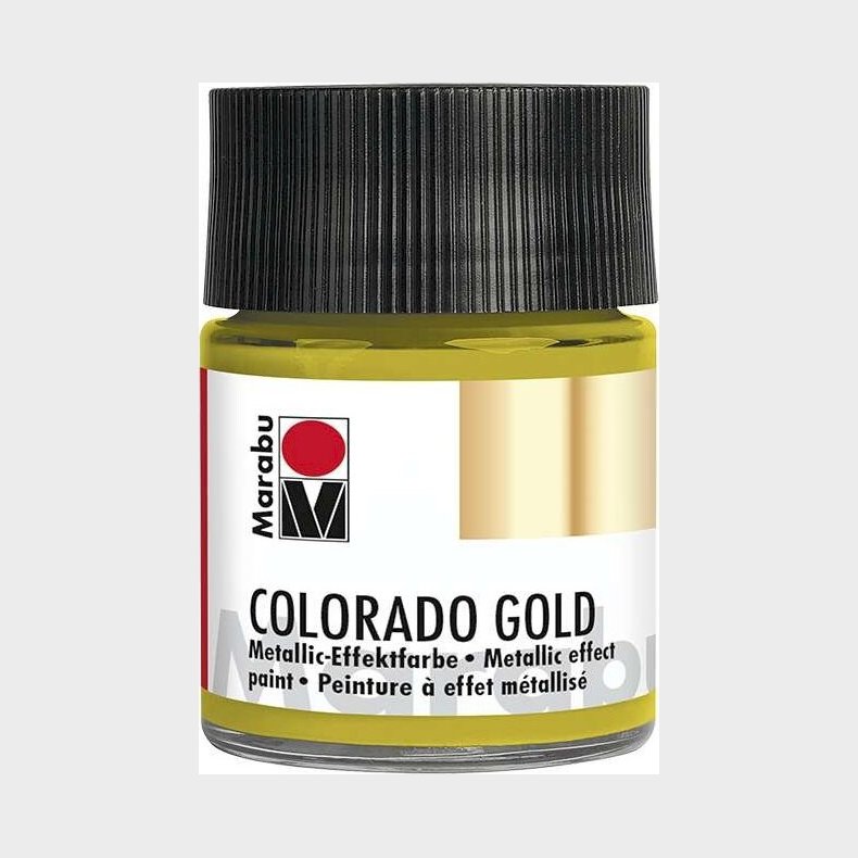 Marabu - Colorado Gold Paint - 50 Ml - Antique Gold 793