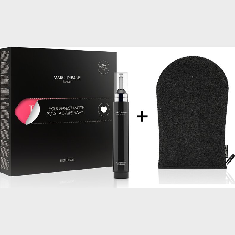 Marc Inbane - Tander Perle + Free Exfoliating Mitt - Black