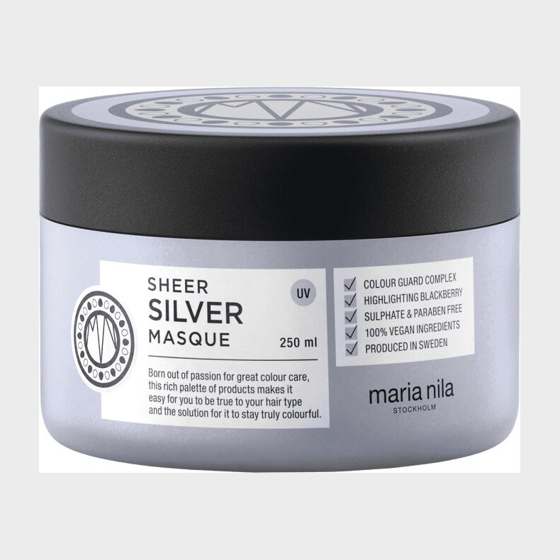 Maria Nila Hrmaske - Sheer Silver Masque 250 Ml