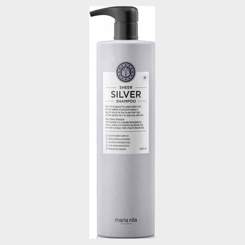Maria Nila Shampoo - Sheer Silver Shampoo 1000 Ml