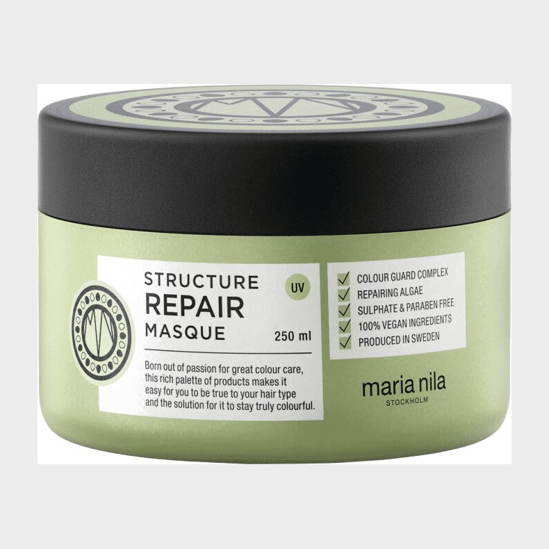 Maria Nila Hrmaske - Structure Repair Masque 250 Ml
