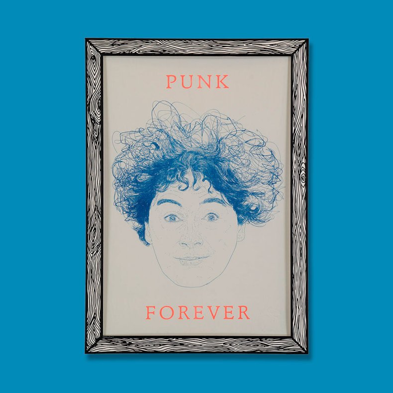 Marke Newton - A3 Print - Punk Forever