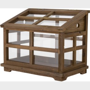 Bloomingville - Marti Display Kasse - Brun - Fyrretr