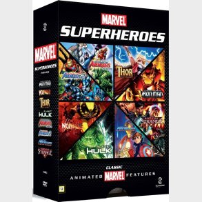 Marvel Animated Superheroes - Boks - DVD - Film