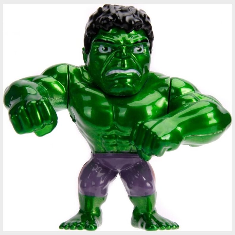 Hulk Figur I Metal - 10 Cm - Marvel Avengers - Metalfigs