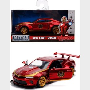 Iron Man 2016 Chevy Camaro Bil I Metal - 1/32 - Marvel Avengers