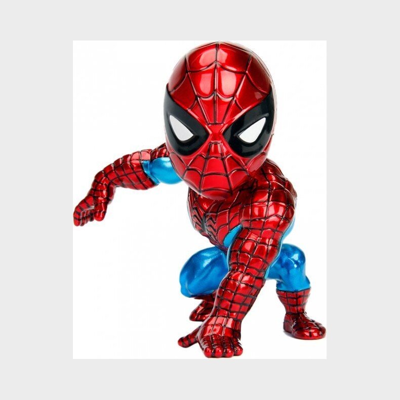 Spiderman Figur I Metal