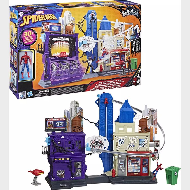 Marvel - Spiderman - Venomversus Web City Showdown