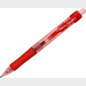 Kuglepen - Rd - 0,7 Mm - Marvy - Spree