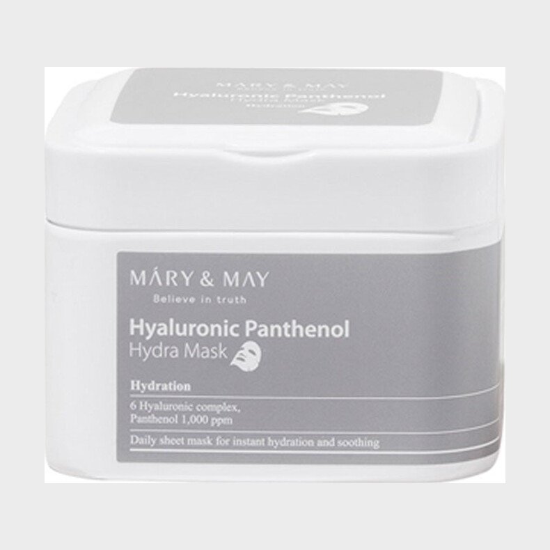 Mary&may - Hyaluronic Panthenol Hydra Mask - 400 Ml