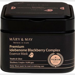 Mary&may - Idebenone Blackberry Complex Essence Mask