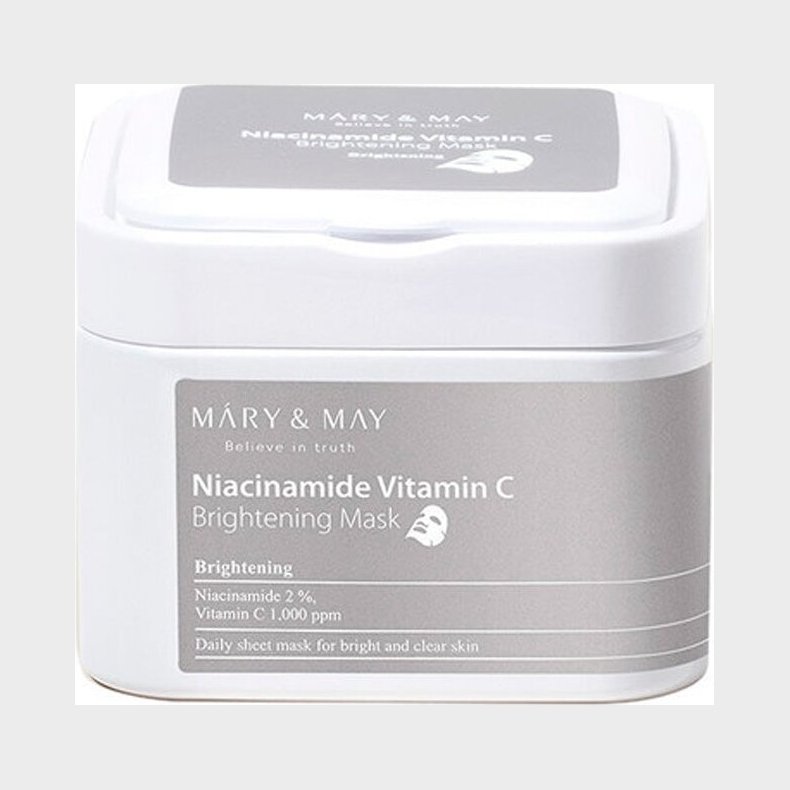 Mary&may - Niacinamide Vitamin C Brightening Mask - 400 Ml