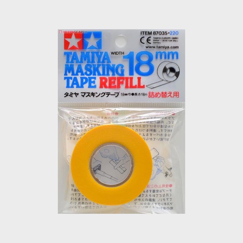 Tamiya - Masking Tape - 18 Mm - Refill - 87035