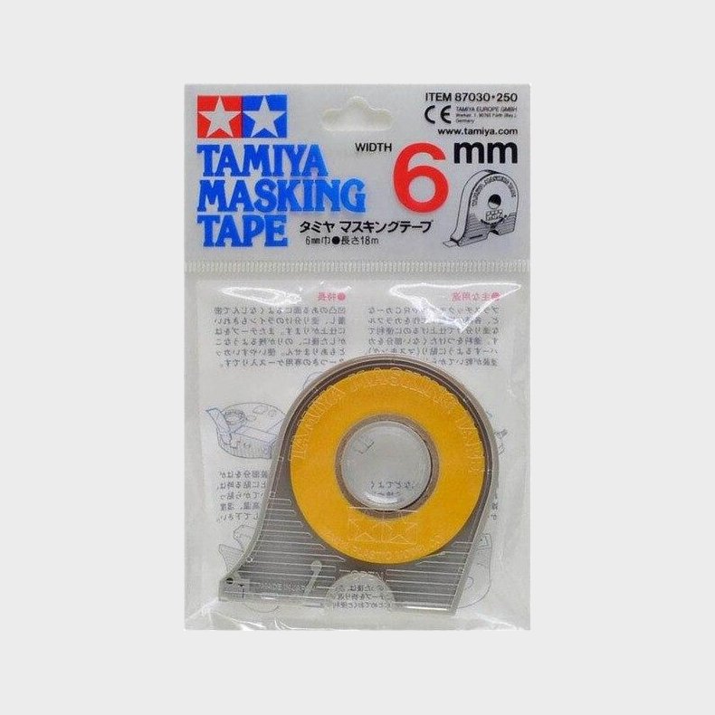 Tamiya - Masking Tape Med Dispenser - 6 Mm - 87030