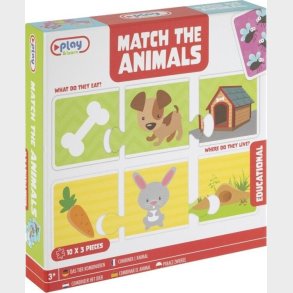 Match Animal - Where To Live / What To Eat
