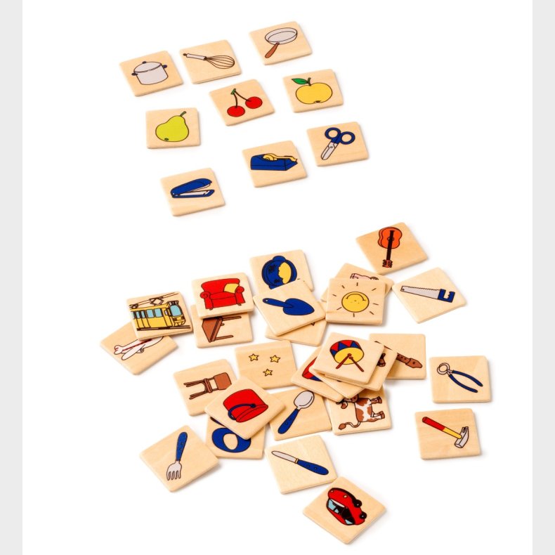 Toys for Life | Match tre billedkort - Styrk ordforrdet