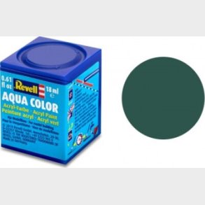 Revell - Aqua Color Akryl Maling Mat Gr�n Ral 6028 18 Ml - 36148