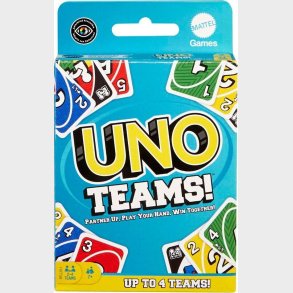 Uno Teams Kortspil - Mattel Games