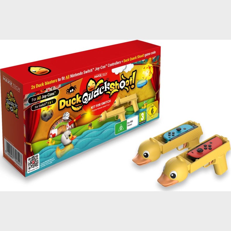 Maxx Tech Duck, Quack, Shoot! Kit For Nintendo Switch 2&amp1