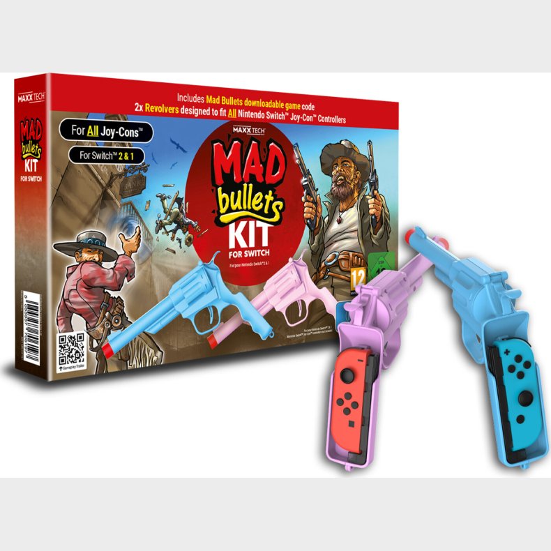 Maxx Tech - Mad Bullets Cib With Switch 2 & 1 Compatible Accessory