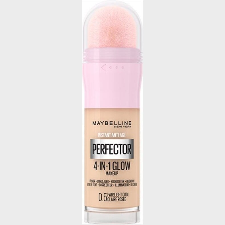Maybelline -instant Perfector 4-in-1 Glow Makeup - 0.5 Fair Light Cool