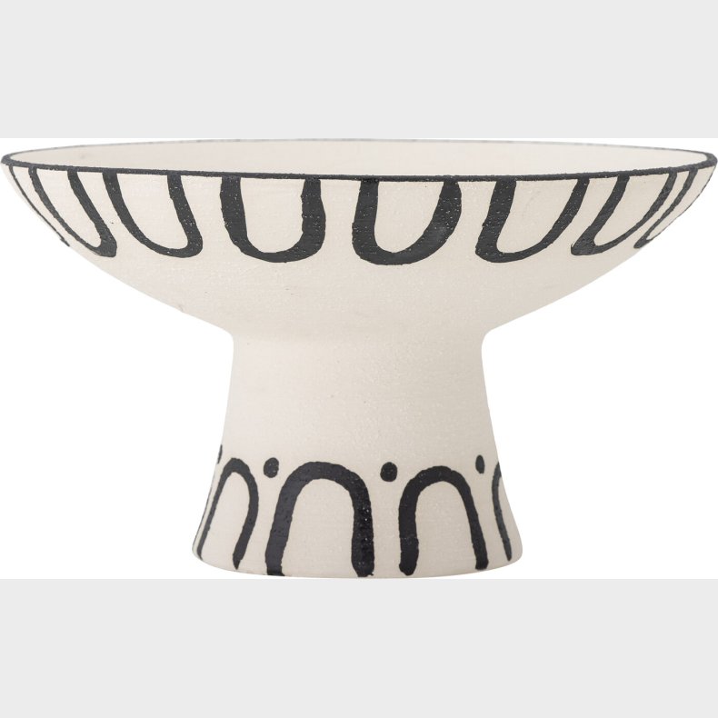 Bloomingville - Mayotte Opsats - Sort - Stentj Keramik