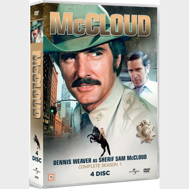 Mccloud - Sson 1 - DVD - Tv-serie