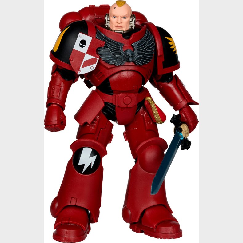 Mcfarlane - Warhammer 40,000 Assault Intercessor Sergeant (blood Angel)