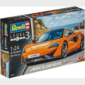 Revell - Mclaren 570s Bil Bygges�t - 1:24 - Level 3 - 07051